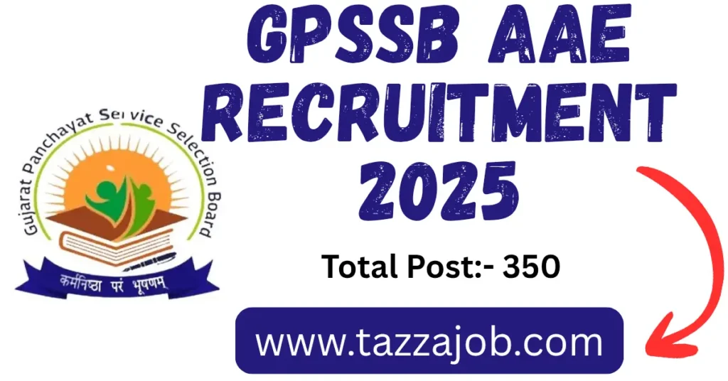 GPSSB AAE Recruitment 2025 – Apply Now