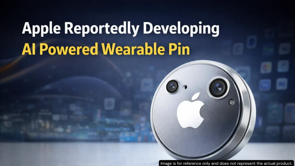 📍 Apple AI Wearable Pin – भारत में और दुनिया में नया AI गैजेट क्रांति